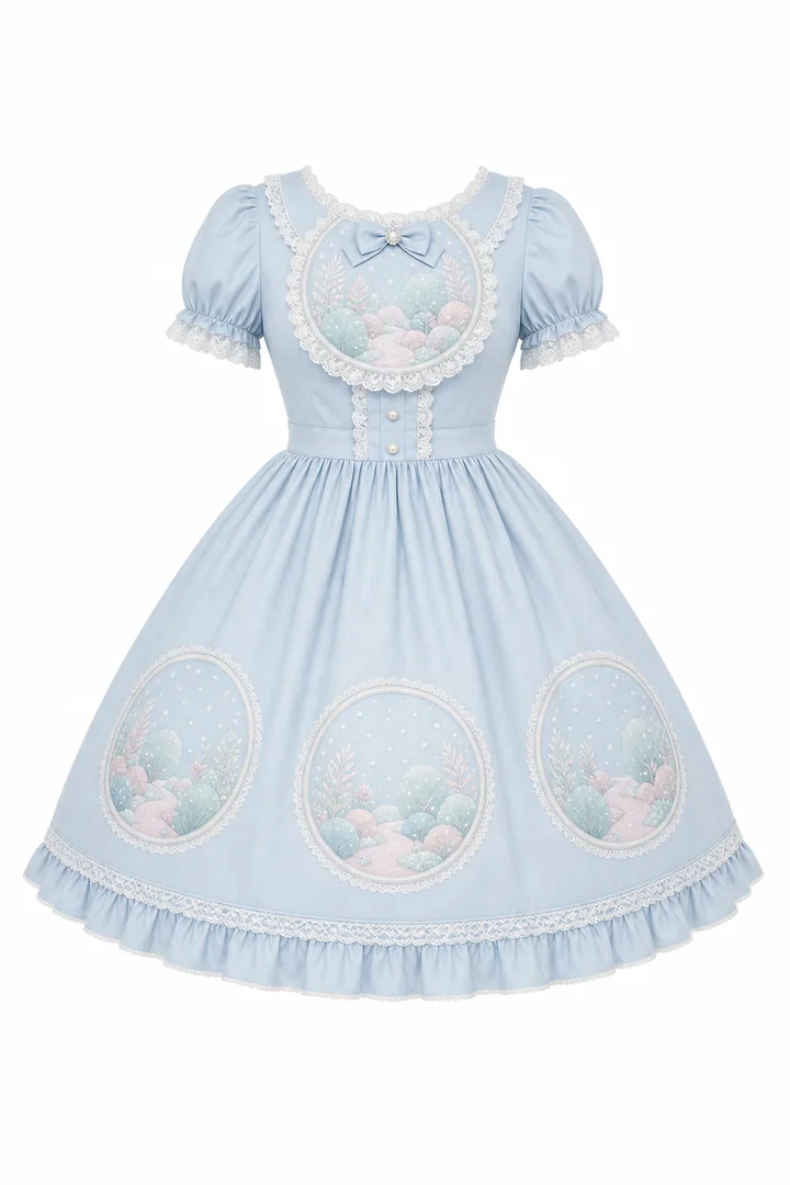 LOL-1193 灵纹幻想 Lolita 服饰